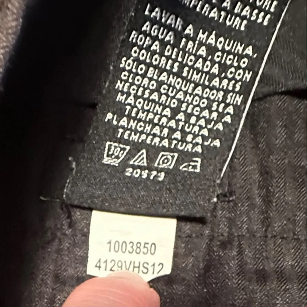 Van Heusen Men's Dress‎ Pants Brown Plaid Check 38x29 Flat Front